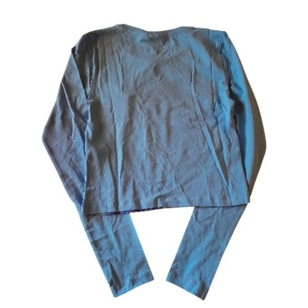 Noisy May Katinka Illusion Print Long Sleeve  Blouse - Picture 9 of 11